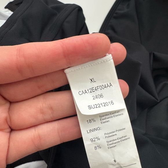 CUPSHE x JoJo Audrey V-Wire Colorblock One-Piece Swimsuit Size XL - Picture 9 of 12